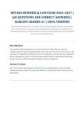Nevada Business & Law Exam 2026&ndash;2027 &vert; Construction Management & Contractor Licensing &vert; 60 Practice Questions with Correct Answers