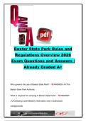 Baxter State Park Rules & Regulations Practice Questions & Answers &vert; BSP &vert; 40&plus; Questions &vert; Camping&comma; Hiking&comma; Wildlife Protection&comma; Safety Regulations & Park Policies &vert; Baxter State Park Authority