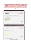 ATI PN COMPREHENSIVE PREDICTOR EXIT EXAM &NewLine;2026 NGN&sol;&sol;&sol;&sol; WITH QUESTIONS AND CORRECT &NewLine;VERIFIED ANSWERS&period; GUARANTEED PASS &sol;GRADED &NewLine;A&plus;