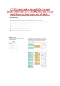 ATI RN Adult Medical Surgical 2026 Proctored &NewLine;Retake Exam with NGN&sol;&sol;&sol; with Questions and correct &NewLine;verified answers&period; Guaranteed pass &sol;Graded A&plus;