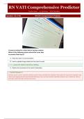 RN VATI Comprehensive Predictor 2026 &ndash; Updated Exam-Style Practice Guide with and Accuracy-Reviewed Rationales &vert;Questions and Verified Answers &vert; 100&percnt; Correct