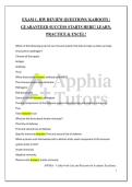 EXAM 1- HW REVIEW QUESTIONS&sol; KAHOOTS &vert; GUARANTEED SUCCESS STARTS HERE&excl; LEARN&comma; PRACTICE & EXCEL&excl;
