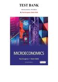 Test Bank for MicroEconomics 7th Edition By Paul Krugman&comma; Robin Wells &vert; All Chapters
