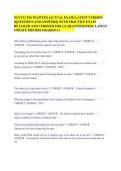 NCCCO TSS MANITEX &lbrack;ACTUAL EXAM&rsqb; LATEST VERSION&NewLine;&lbrack;QUESTIONS AND ANSWERS&rsqb; WITH PRACTICE EXAM&NewLine;DETAILED AND VERIFIED FOR GUARANTEED PASS- LATEST&NewLine;UPDATE 2025&sol;2026 GRADED A&plus;&period;
