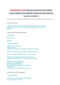 NRNP 6560 Final Exam Practice Questions and Verified Answers&comma; Walden University