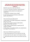 PERT PRACTICE TEST QUESTIONS AND VERIFIED DETAILED SOLUTIONS &lpar; MULTIPLE CHOICES&rpar; &vert;100&percnt; CORRECT&excl;&excl;