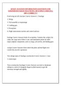 AFOQT AVIATION INFORMATION QUESTIONS AND VERIFIED DETAILED SOLUTIONS &lpar; MULTIPLE CHOICES&rpar; &vert;100&percnt; CORRECT&excl;&excl;