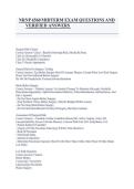 NRNP 6560 Midterm Exam Questions and Verified Answers&comma; Walden University&comma; 2026 &ndash; Comprehensive Acute Care Study Guide