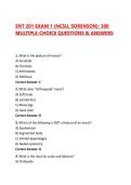 ENT 201 EXAM 1 &lpar;NCSU&comma; SORENSON&rpar;&colon; 300 MULTIPLE-CHOICE QUESTIONS & ANSWERS 2026&sol;2027