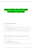 CHIA HOTEL MATH FUNDAMENTALS METRICS USED BY THE HOTEL INDUSTRY QUESTIONS AND CORRECT ANSWERS