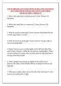 TOP 50 DRIVING TEST QUESTIONS IN IRELAND QUESTIONS AND VERIFIED DETAILED SOLUTIONS &lpar; MULTIPLE CHOICES&rpar; &vert;100&percnt; CORRECT&excl;&excl;