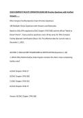 OHIO COMPOST FACILITY OPERATOR EXAM 200 Practice Questions with Verified Answers&period;