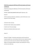 PN HESI Pharmacology Exam 2026 Review 200 Practice Questions with Answers and Rationale&period;