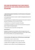 STATE FARM FIRE INDEPENDENT POLICY EXAM COMPLETE QUESTIONS WITH 100&percnt; VERIFIED ANSWERS AND DETAILED EXPLANATIONS