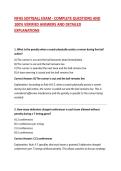 NFHS SOFTBALL EXAM - COMPLETE QUESTIONS AND 100&percnt; VERIFIED ANSWERS AND DETAILED EXPLANATIONS 2026&sol;2027