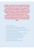 New York Life Series 17-52 Accident and Health Practice Exam Bank 2025&sol; 2026 Study Guide