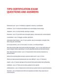 TIPS CERTIFICATION EXAM QUESTIONS AND ANSWER3&period;