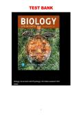 Biology Life on Earth 12th Edition Audesirk Comprehensive Test Bank Biology Exam Prep Guide 2025&sol; 2026 100&percnt; Verified with Correct Questions and Answers