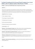 Psychotherapy for the Advanced Practice Psychiatric Nurse A How-To Guide Comprehensive Test Bank Psychiatric Mental Health Nursing Exam Prep Guide 2025&sol; 2026 100&percnt; Verified with Correct Questions and Answers