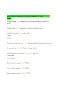 ASAP PACE Certification WITH QUESTION AND ACTUAL ANSWERS&NewLine;2026&excl;&excl;