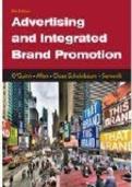 Advertising and Integrated Brand Promotion 8th Edition by Thomas O&period; Guinn TESTBANK