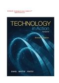 TESTBANK - Technology In Action&comma; Complete&comma; 11th Edition &lpar;Evans et al&period;&rpar;