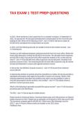 TAX EXAM 1 TEST PREP QUESTIONS
