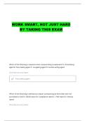 PTCE PRACTICE TESTS STUDY GUIDE     QUESTIONS AND CORRECT ANSWERS