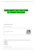 PTCE PRETEST QUESTIONS AND CORRECT ANSWERS