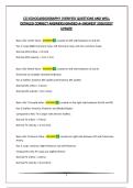 CCI ECHOCARDIOGRAPHY &vert;VERIFIED QUESTIONS AND WELL DETAILED CORRECT ANSWERS&vert;GRADED A&plus;&vert;NEWEST 2026&sol;2027 UPDATE
