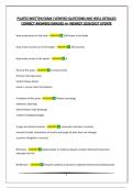 PILATES WRITTEN EXAM &vert;VERIFIED QUESTIONS AND WELL DETAILED CORRECT ANSWERS&vert;GRADED A&plus;&vert;NEWEST 2026&sol;2027 UPDATE