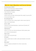NSG 511&colon; Exam 2Questions and Correct Answers 