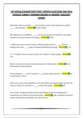 UST INSTALLATION&sol;RETROFITTING &vert;VERIFIED QUESTIONS AND WELL DETAILED CORRECT ANSWERS&vert;GRADED A&plus;&vert;NEWEST 2026&sol;2027 UPDATE