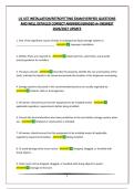U1 UST INSTALLATION&sol;RETROFITTING EXAM&vert;VERIFIED QUESTIONS AND WELL DETAILED CORRECT ANSWERS&vert;GRADED A&plus;&vert;NEWEST 2026&sol;2027 UPDATE