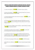 SARTECH III EXAM PREP&vert;VERIFIED QUESTIONS AND WELL DETAILED CORRECT ANSWERS&vert;GRADED A&plus;&vert;NEWEST 2026&sol;2027 UPDATE