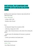 CSCC ACTUAL TEST QUESTIONS AND&NewLine;ANSWERS WITH DETAILED SOLUTION&NewLine;GUIDE