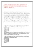 NJ DMV PERMIT EXAM 200 ACTUAL QUESTIONS AND &NewLine;CORRECT ANSWER WITH RATIONALE LATEST 2026 &NewLine;ALREADY GRADED A&plus;