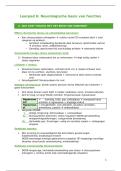 Leerpad 6&colon; Neurologische basis functies &vert; Biologische psychologie &vert; Arteveldehogeschool &vert; 2025&sol;26