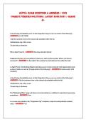 AvoyA ExAm QUEStioNS & ANSwErS &vert; 100&percnt;&NewLine;corrEct&sol;vErifiEd SolUtioNS &vert; lAtESt 2026&sol;2027 &vert; grAdE&NewLine;A&plus; 
