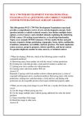 WGU C799 WEB DEVELOPMENT FOUNDATIONS FINAL &NewLine;EXAM 180 ACTUAL QUESTIONS AND CORRECT VERIFIED &NewLine;ANSWER WITH RATIONALE ALREADY GRADED A&plus;