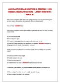 ABO prActice exAm QUeStiONS & ANSwerS &vert; 100&percnt;&NewLine;cOrrect&sol;Verified SOlUtiONS &vert; lAteSt 2026&sol;2027 &vert;&NewLine;grAde A&plus; 