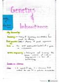 Genetics and Inheritance 