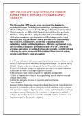 EPPP EXAM 100 ACTUAL QUESTIONS AND CORRECT &NewLine;ANSWER WITH RATIONALE LATEST 2026 ALREADY &NewLine;GRADED A&plus;