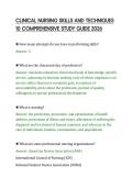 CLINICAL NURSING SKILLS AND TECHNIQUES&NewLine;10 COMPREHENSIVE STUDY GUIDE 2026