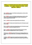 CompTIA A&plus;&reg; CerTIfICATIon STudy GuIde exAm QueSTIonS&NewLine;& AnSwerS &vert; 100&percnt; CorreCT&sol;VerIfIed SoluTIonS &vert; lATeST&NewLine;2026&sol;2027 &vert; GrAde A&plus; 