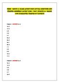 NIHSS - Group A exAM lATeST 2026 AcTuAl QueSTIoNS ANd&NewLine;VerIFIed ANSWerS &lpar;lATeST 2026 &sol; 2027 updATe&rpar; A&plus; GrAde&NewLine;100&percnt; GuArANTee VerIFIed By experTS 