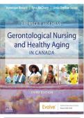 Ebersole and Hess Gerontological Nursing Healthy Aging Canadian Edition 3rd Edition Test Bank 2025&sol; 2026 100&percnt; Verified with Correct Questions and Answers with Solution