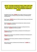 History 1302 Final Exam study GuidE Exam latEst 2026&NewLine;actual QuEstions and VEriFiEd ansWErs &lpar;latEst 2026 &sol;&NewLine;2027 uPdatE&rpar; a&plus; GradE 100&percnt; GuarantEE VEriFiEd By&NewLine;ExPErts 