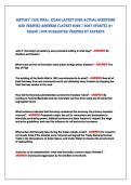 History 1302 Final exaM latest 2026 actUal QUestions&NewLine;and VeriFied ansWers &lpar;latest 2026 &sol; 2027 UPdate&rpar; a&plus;&NewLine;grade 100&percnt; gUarantee VeriFied By exPerts 