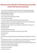 GED Science Exam Certified Questions and Verified Answers &vert; General Educational Development &lpar;GED&rpar; &vert; 2026&sol;2027 &vert; Comprehensive Science Exam Study Guide
